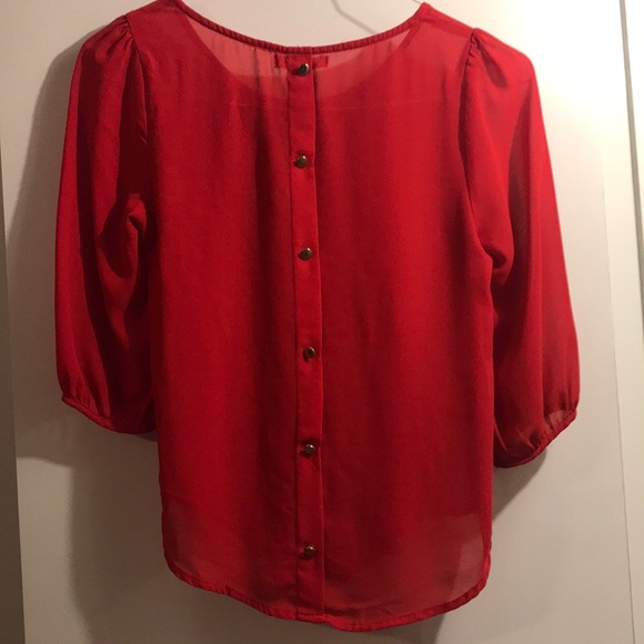 Red blouse - Picture 2 of 2